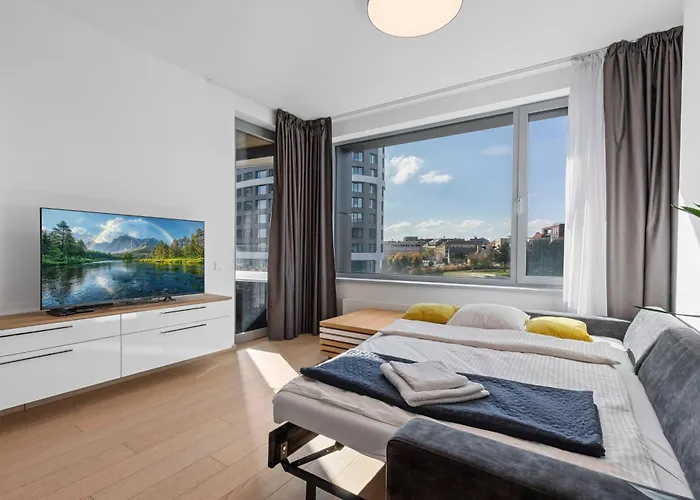 Lejlighed Skypark Spacious Free Parking Bratislava