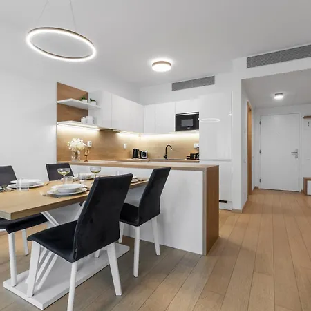 Skypark Spacious Free Parking Apartman Pozsony